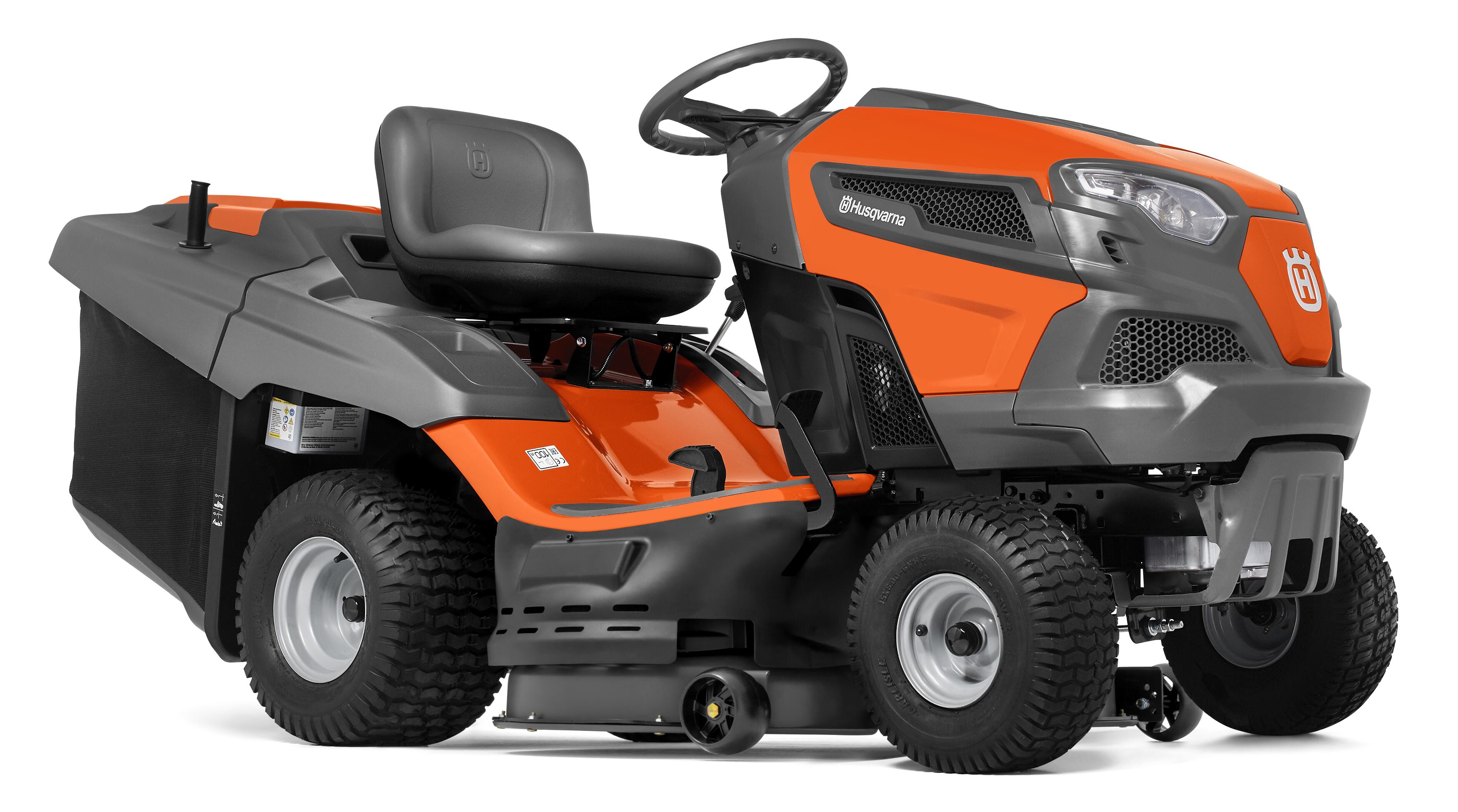 Tondeuse Autoportée HUSQVARNA avec bac de ramassage TC238T | Barthelemy
