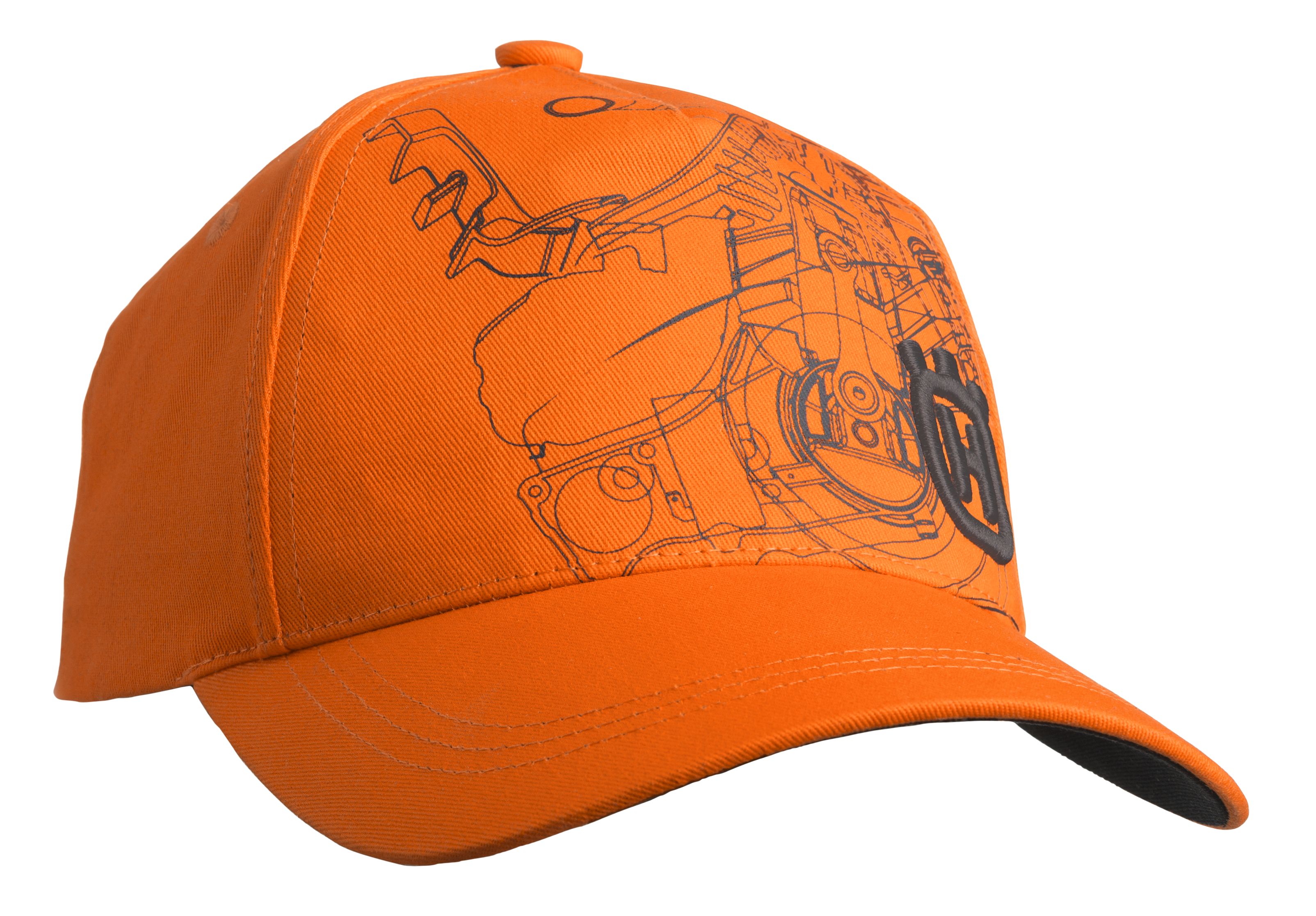 casquette orange HUSQVARNA XPLORER