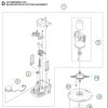 546838902 moteur de coupe 405X-415X-ET NERA 305E -310E - 405XE-410XE-405VE-410VE